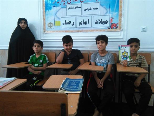 جمع خوانی در دارالقران امام جعفر صادق(ع)